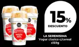 Supermayorista Vital La serenisima yogur clasico c/cereal oferta