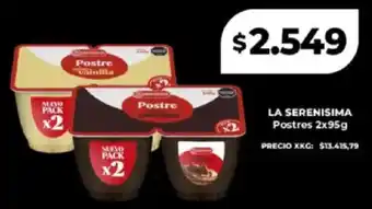 La serenisima postres