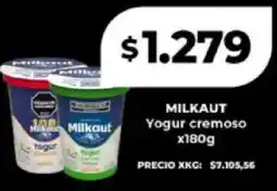 Supermayorista Vital Milkaut yogur cremoso oferta