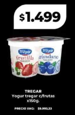 Supermayorista Vital Tregar yogur tregar c/frutas oferta