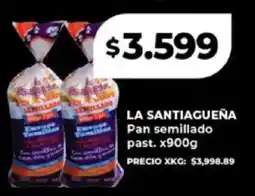 Supermayorista Vital La santigueña pan semillado oferta