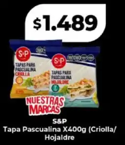 Supermayorista Vital S&P tapa pascualina oferta