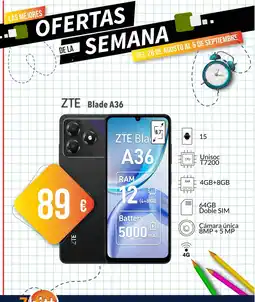 Zbitt Zte blade a36 oferta