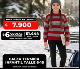 Supermayorista Vital Calza termica infantil oferta