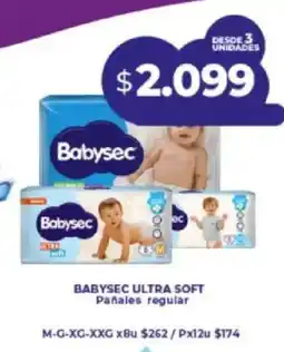 Supermayorista Vital Babysec pañales regular oferta