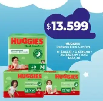Huggies pañales flexi confort