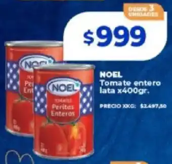 Noel tomate entero