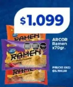 Supermayorista Vital Arcor ramen oferta