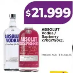 Supermayorista Vital Absolut vodka / Rapberry oferta