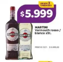 Supermayorista Vital Martini Vermouth rosso / blanco xilt. oferta