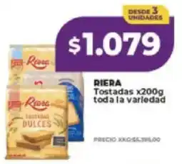 Supermayorista Vital Riera tostadas oferta