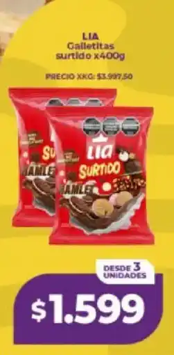 Supermayorista Vital Lia galletitas surtido oferta