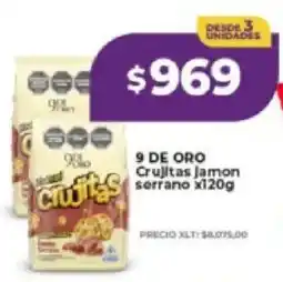 Supermayorista Vital 9 de oro crujitas jamon serrano oferta