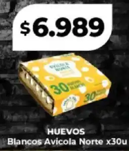 Supermayorista Vital Huevos Blancos Avícola Norte oferta