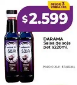 Supermayorista Vital Darama salsa de soja oferta
