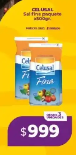 Supermayorista Vital Celusal sal fina paquete oferta