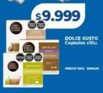 Dolce gusto capsulas