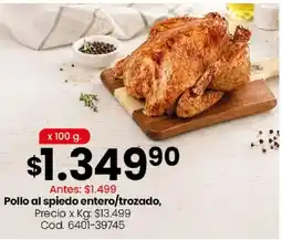 Coto Pollo al spiedo entero/trozado oferta