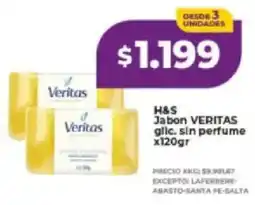 Supermayorista Vital Veritas jabon glic. sin perfume oferta