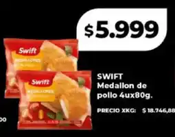 Supermayorista Vital Swift medallon de pollo oferta