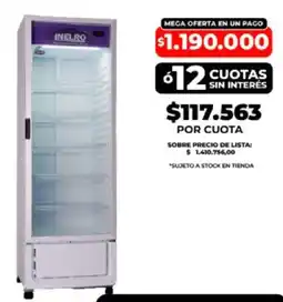 Supermayorista Vital Inelro refrigerador oferta
