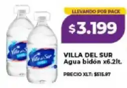 Supermayorista Vital Villa del sur agua bidón oferta