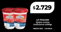 Supermayorista Vital La paulina queso crema tradicional oferta