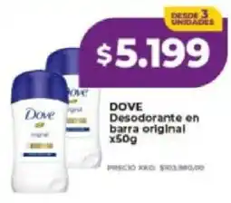 Supermayorista Vital Dove desodorante en barra original oferta