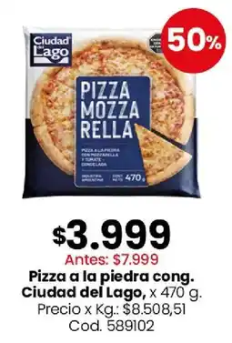 Coto Ciudad del Lago pizza mozza rella oferta
