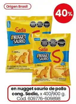 Coto Sadia nugget saurio oferta