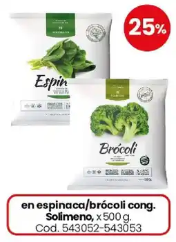 Coto Solimeno espinaca/brócoli cong. oferta