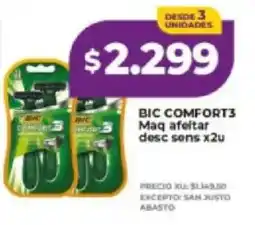 Supermayorista Vital Bic comfort3 maq afeltar desc sens oferta