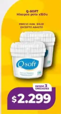 Supermayorista Vital Q-soft hisopos pote oferta