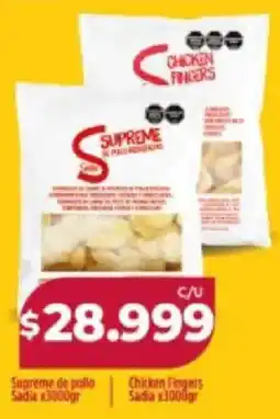 Supermayorista Vital Sadia supreme de pollo oferta