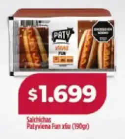 Supermayorista Vital Paty salchichas fun oferta