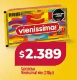 Supermayorista Vital Vienissima! salchichas oferta