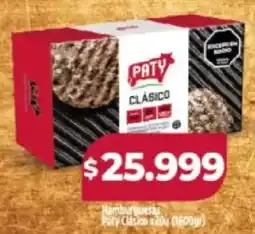 Supermayorista Vital Paty hamburguesas clásico oferta