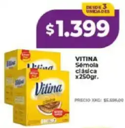 Supermayorista Vital Vitina sémola clásica oferta
