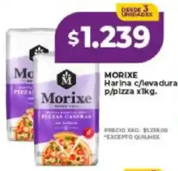 Supermayorista Vital Morixe harina c/levadura p/pizza oferta