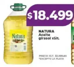 Supermayorista Vital Natura aceite girasol oferta
