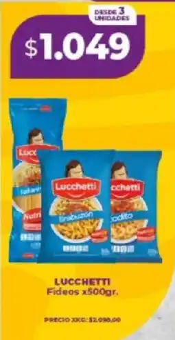 Supermayorista Vital Lucchetti fideos oferta