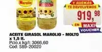 Marolio - aceite girasol marolio - molto
