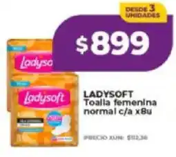 Supermayorista Vital Ladysoft toalla femenina normal oferta