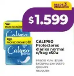 Supermayorista Vital Calipso protectores diarios normal oferta