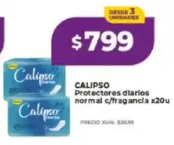Supermayorista Vital Calipso protectores diarios normal c/fragancia oferta