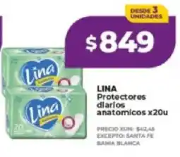 Supermayorista Vital Lina protectores diarios anatomicos oferta