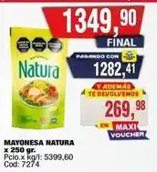 Maxiconsumo Natura - mayonesa oferta