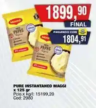 Maxiconsumo Maggi - pure instantaneo oferta