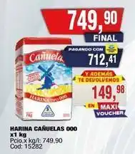 Maxiconsumo Cañuelas - harina cañuelas 000 oferta