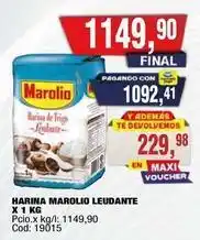 Maxiconsumo Marolio - harina marolio leudante x 1 kg oferta